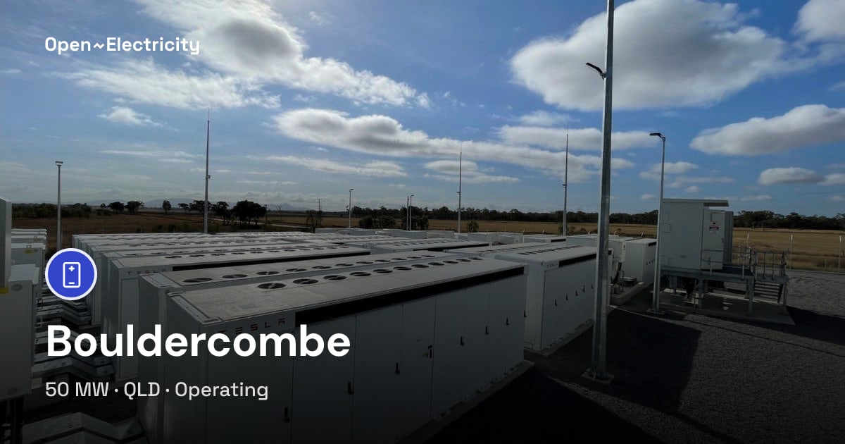 Bouldercombe | Open Electricity