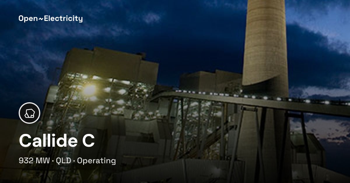 Callide C | Open Electricity