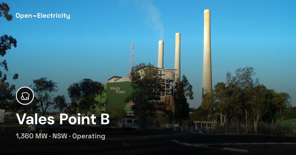 Vales Point B | Open Electricity